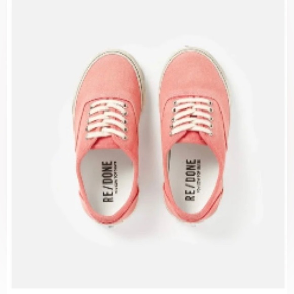 Re/Done 70s Low Top Skate Sneakers size 40 - Picture 17 of 17